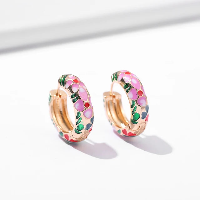 Boucles d'Oreilles Cercle Vintage