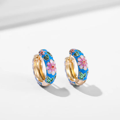 Boucles d'Oreilles Cercle Vintage