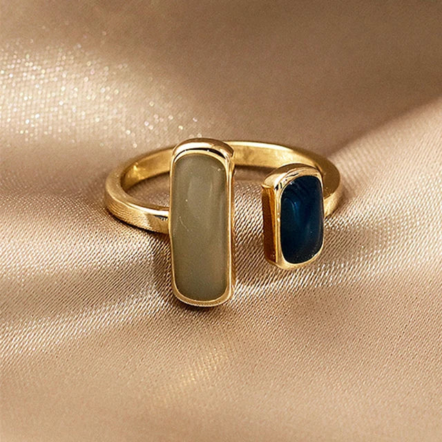 Bague Géométrique Colorée