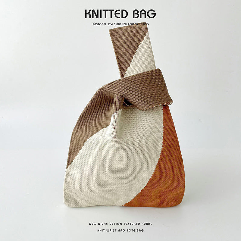 Knitted Bag - Swirl