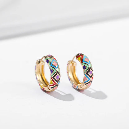 Boucles d'Oreilles Cercle Vintage