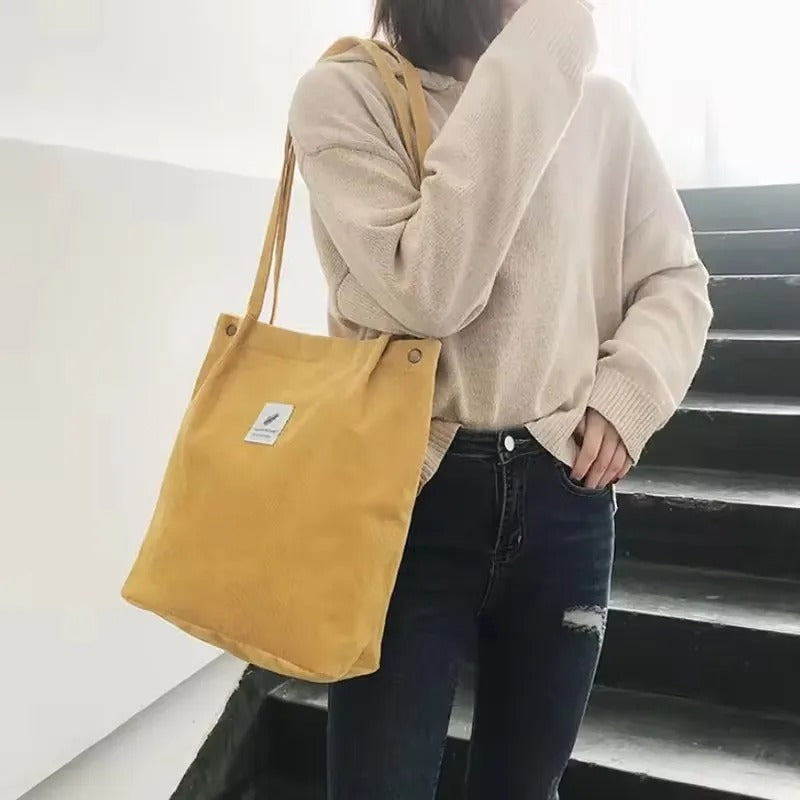 Sustainable Floral Canvas Tote