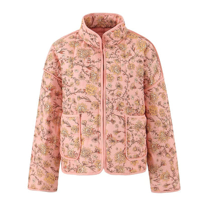Printed Quilted Cotton Jacket