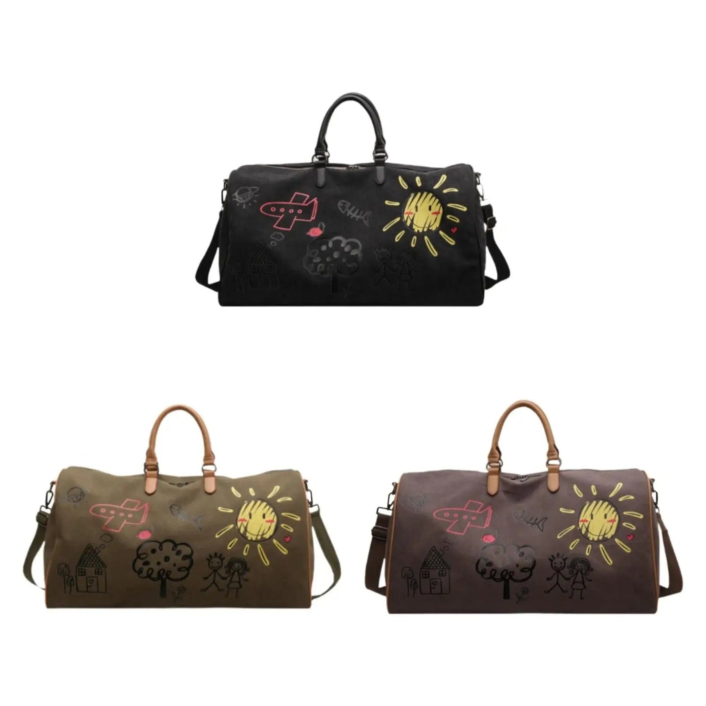 Crossbody Travel Duffel Bag