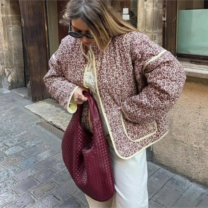 Frosted Floral Jacket