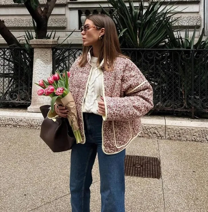 Frosted Floral Jacket