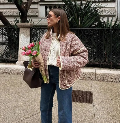 Frosted Floral Jacket