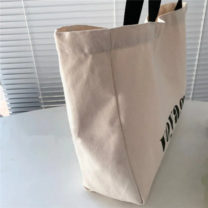 Large Canvas Tote Bag - Voyage