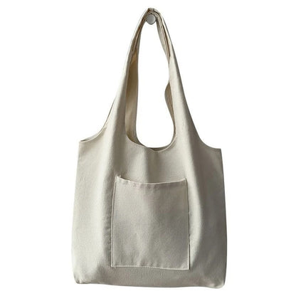 Minimalist Canvas Vest Shopping Tote Bag