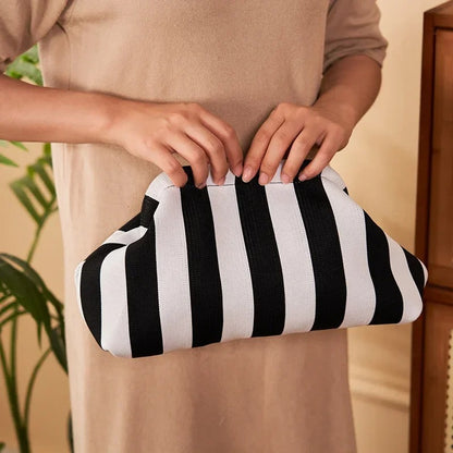 Woven Crochet Beach Clutch