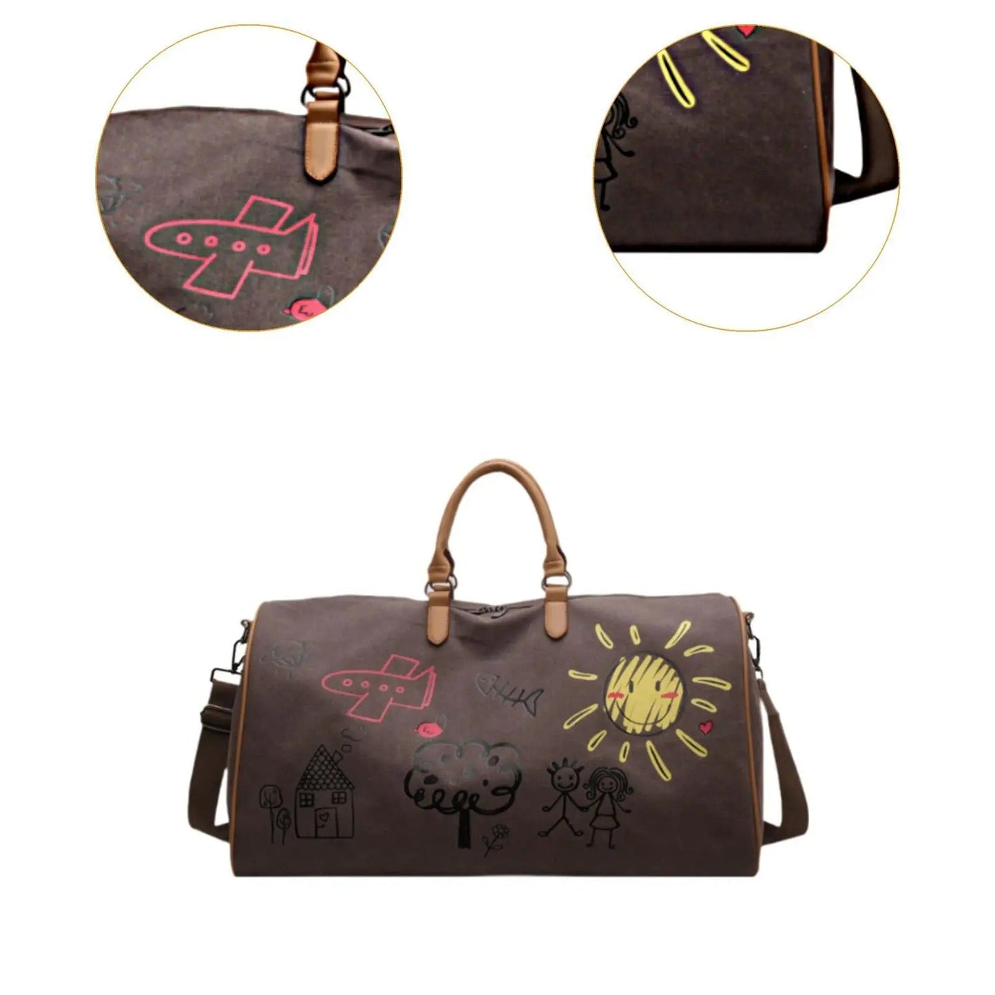 Crossbody Travel Duffel Bag