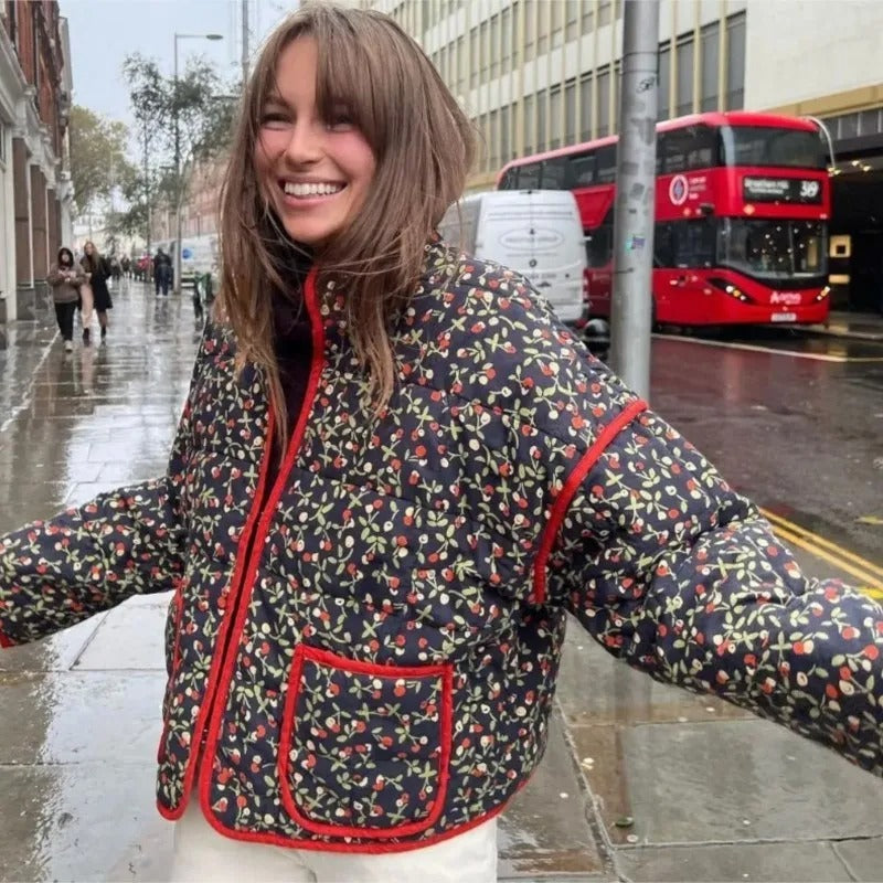 Frosted Floral Jacket