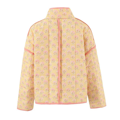 Printed Quilted Cotton Jacket