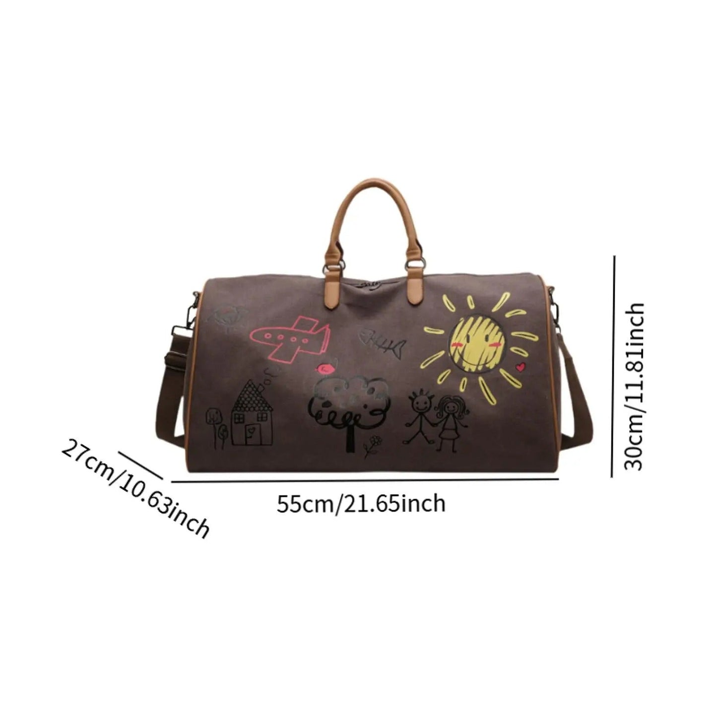 Crossbody Travel Duffel Bag