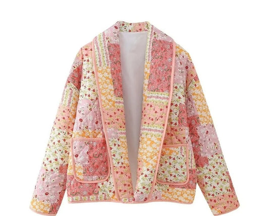 Frosted Floral Jacket
