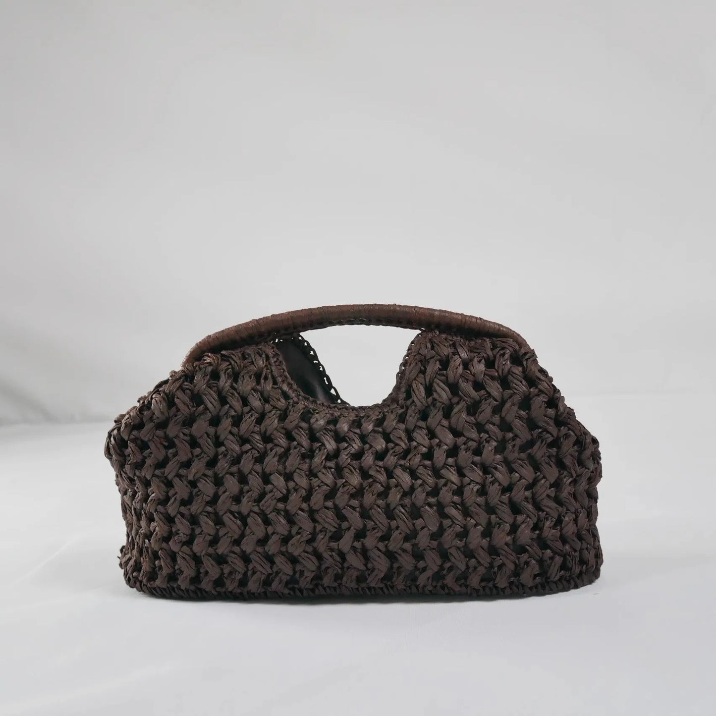 Elegant Summer Raffia Handbag