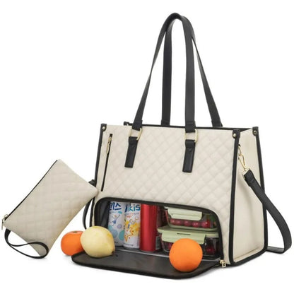 2-in-1 Bag with Insulated Cooler Lunch Pouch