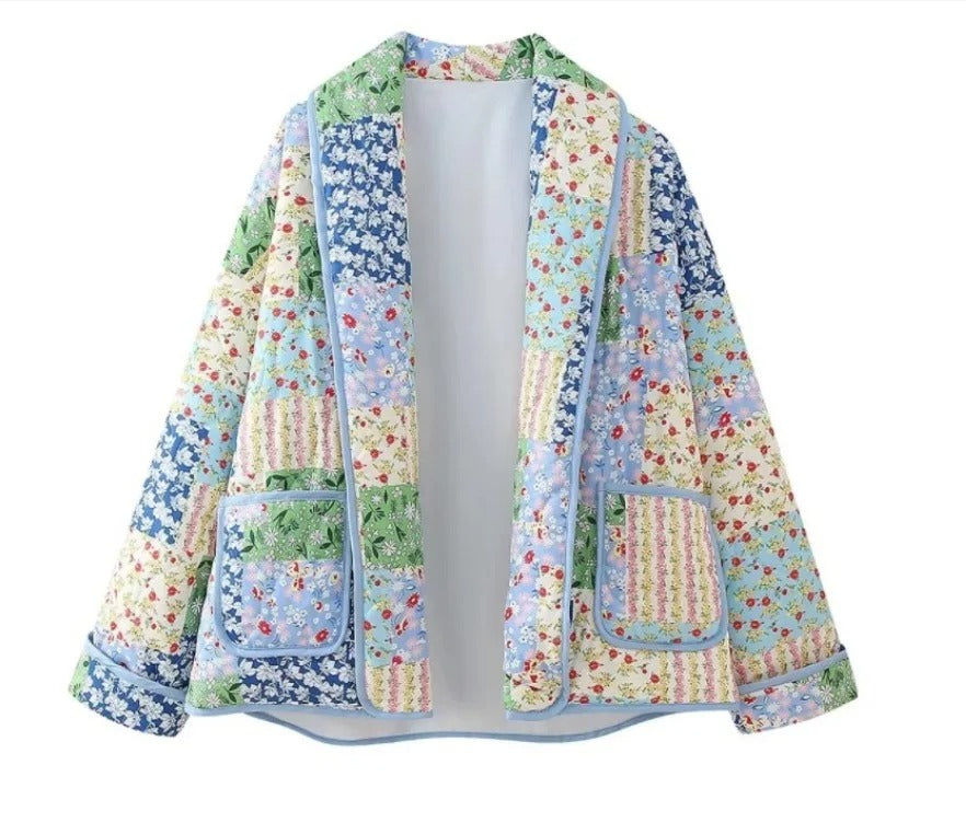 Frosted Floral Jacket