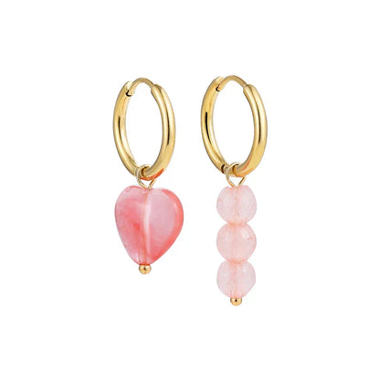 Amélie | Boucles d'oreilles colorées complexes