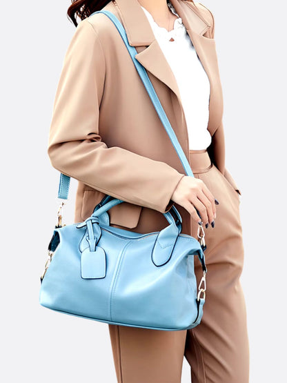 Stylish Faux Leather Handbag