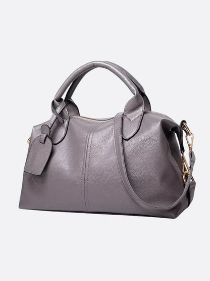 Stylish Faux Leather Handbag