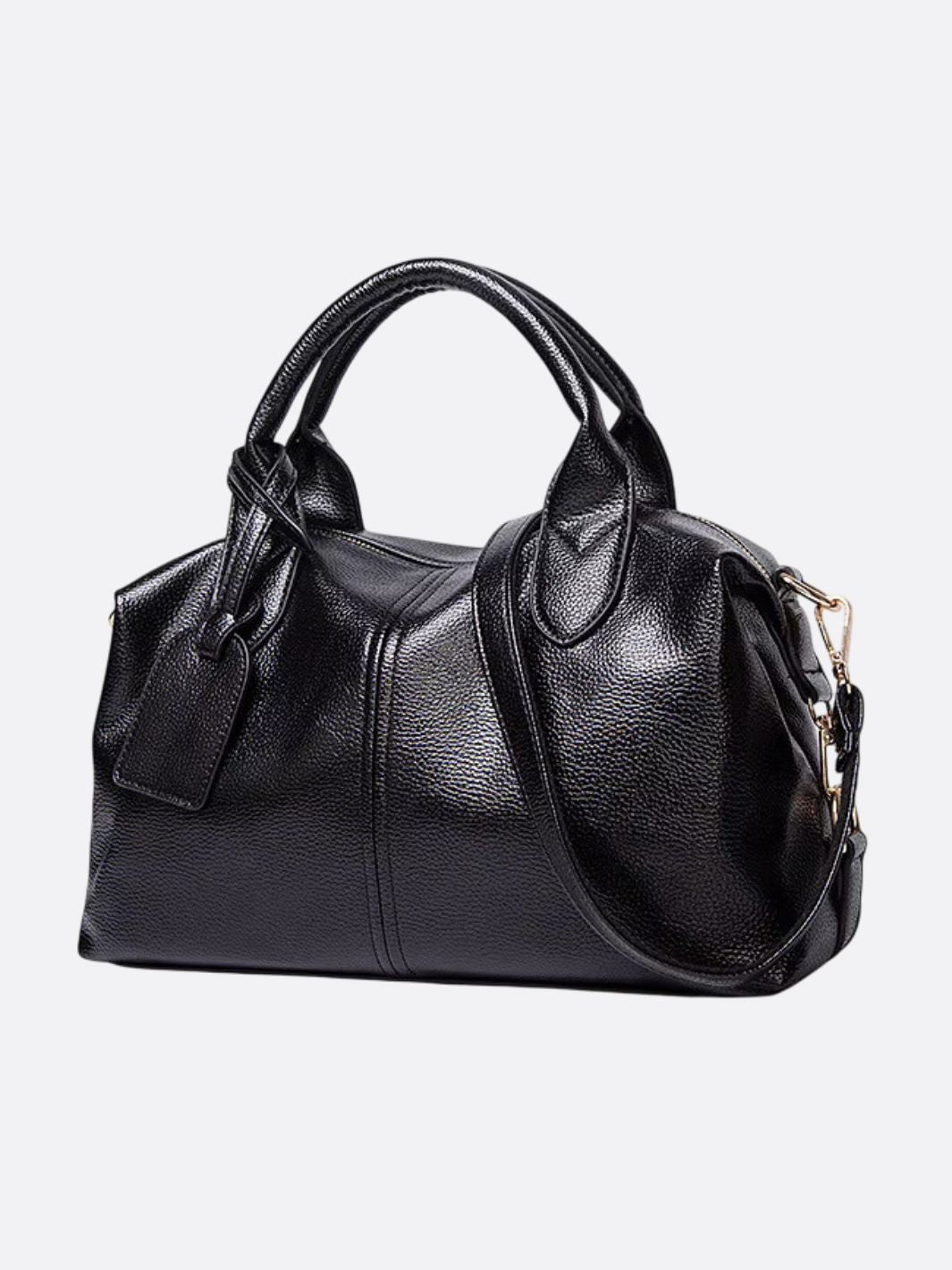 Stylish Faux Leather Handbag