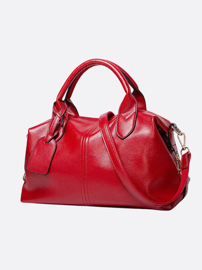 Stylish Faux Leather Handbag