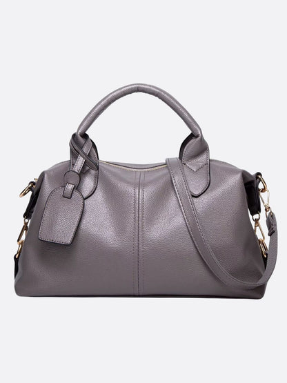 Stylish Faux Leather Handbag