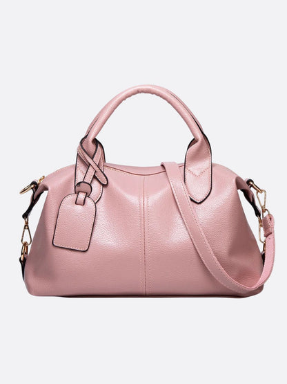 Stylish Faux Leather Handbag