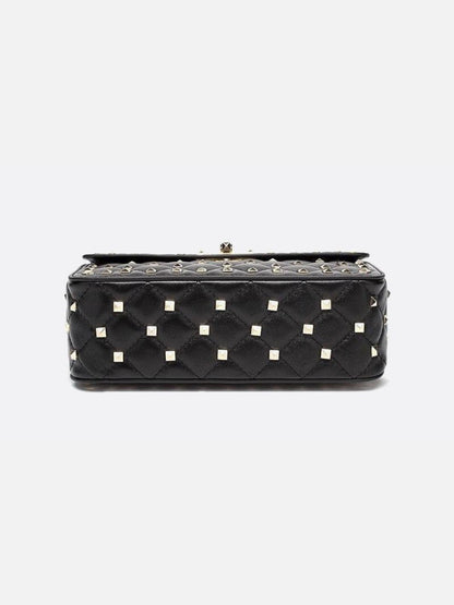Black Studded Handbag
