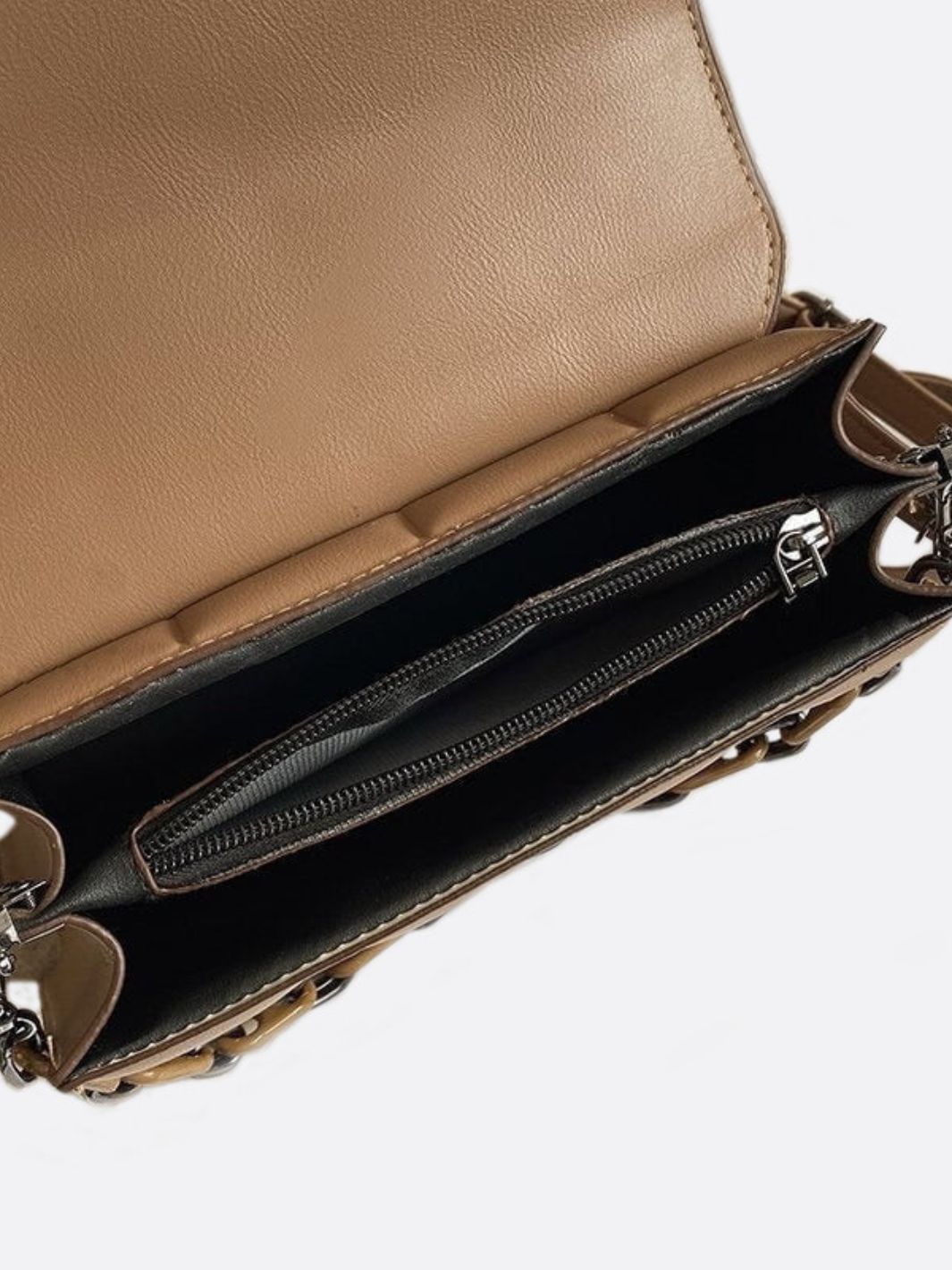 Quilted Vegan Leather Handbag