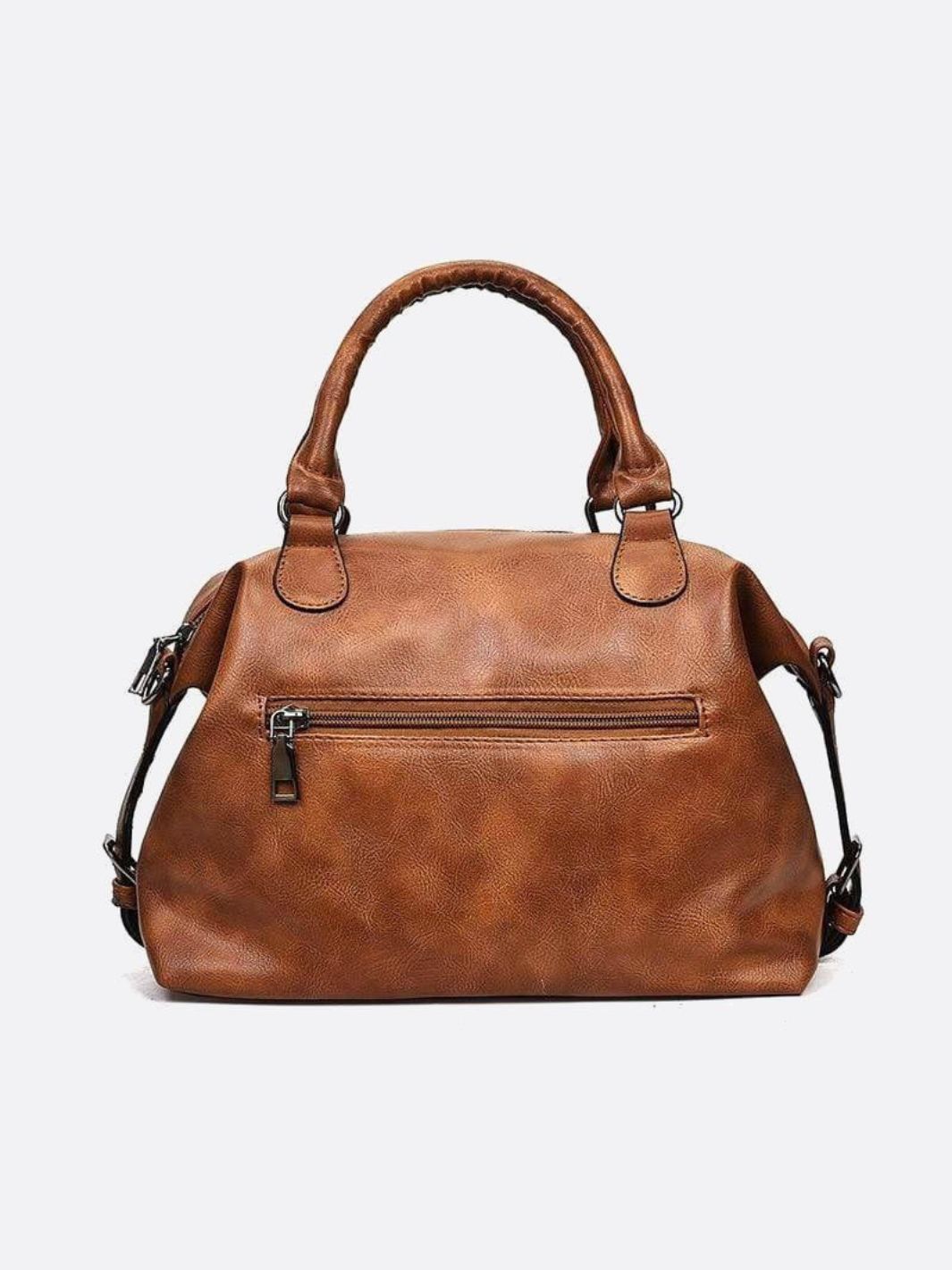 Retro Vegan Leather Handbag