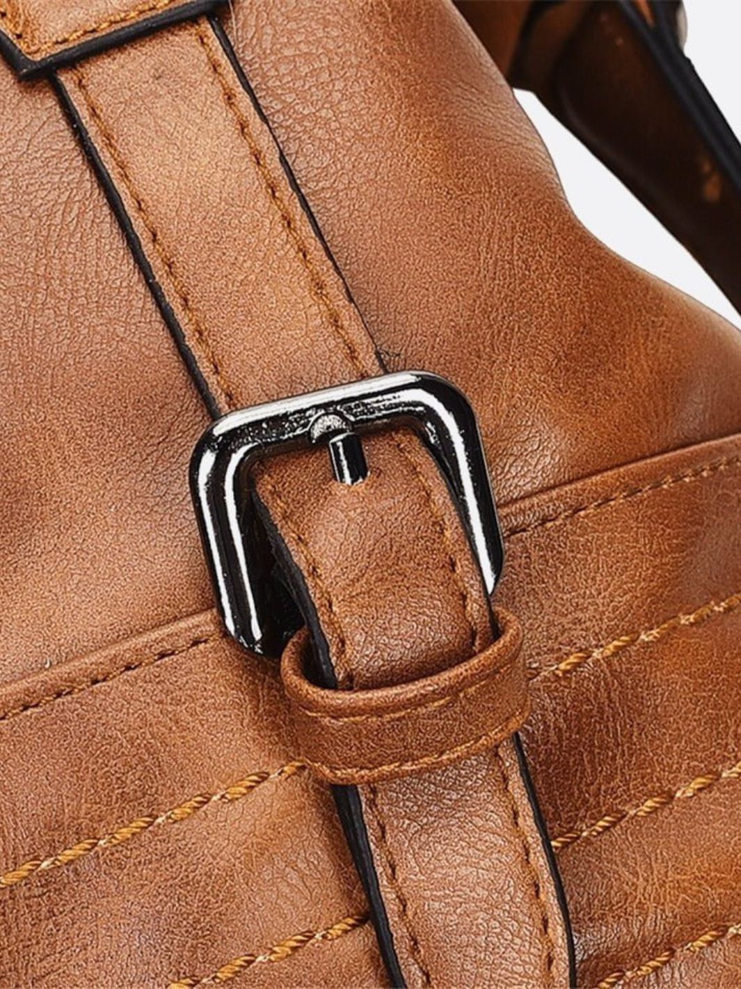Retro Vegan Leather Handbag