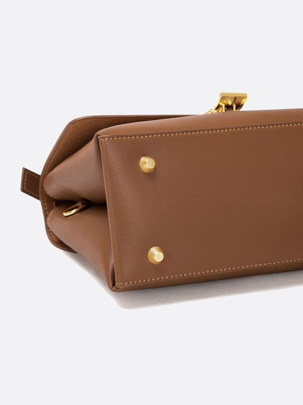 Trapeze Genuine Leather Handbag