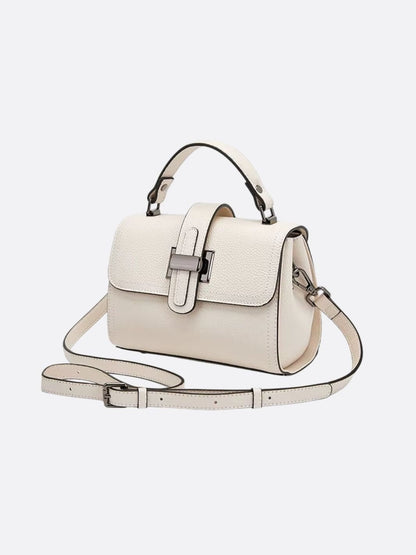 Convertible Leather Crossbody Handbag