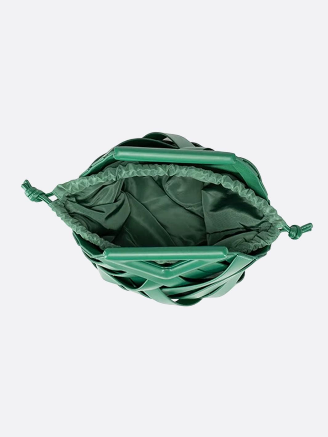 Woven Leather Handbag