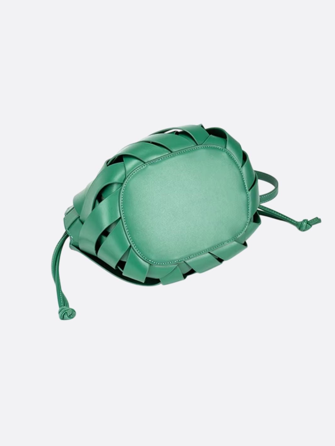 Woven Leather Handbag