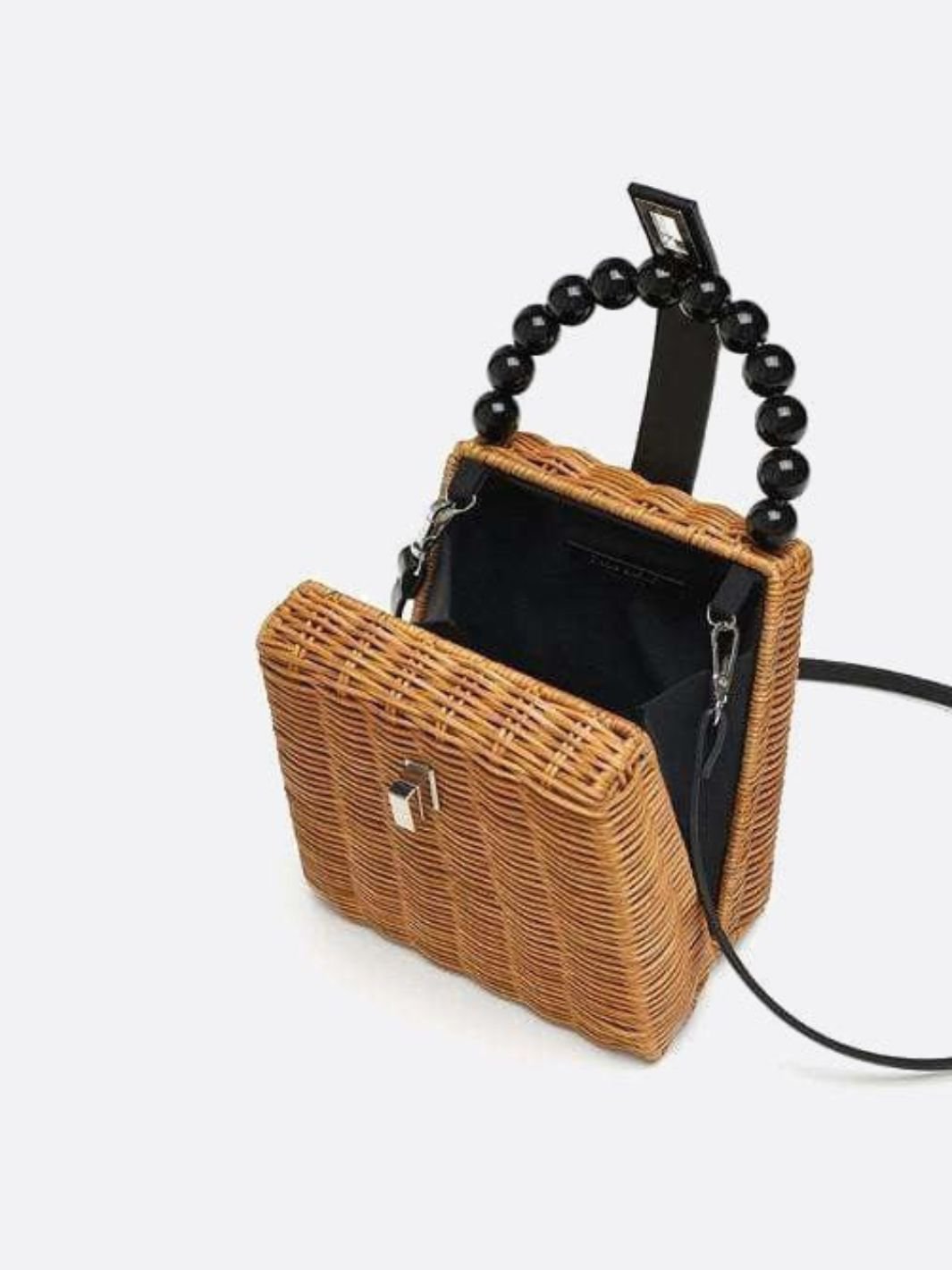Rattan handbag