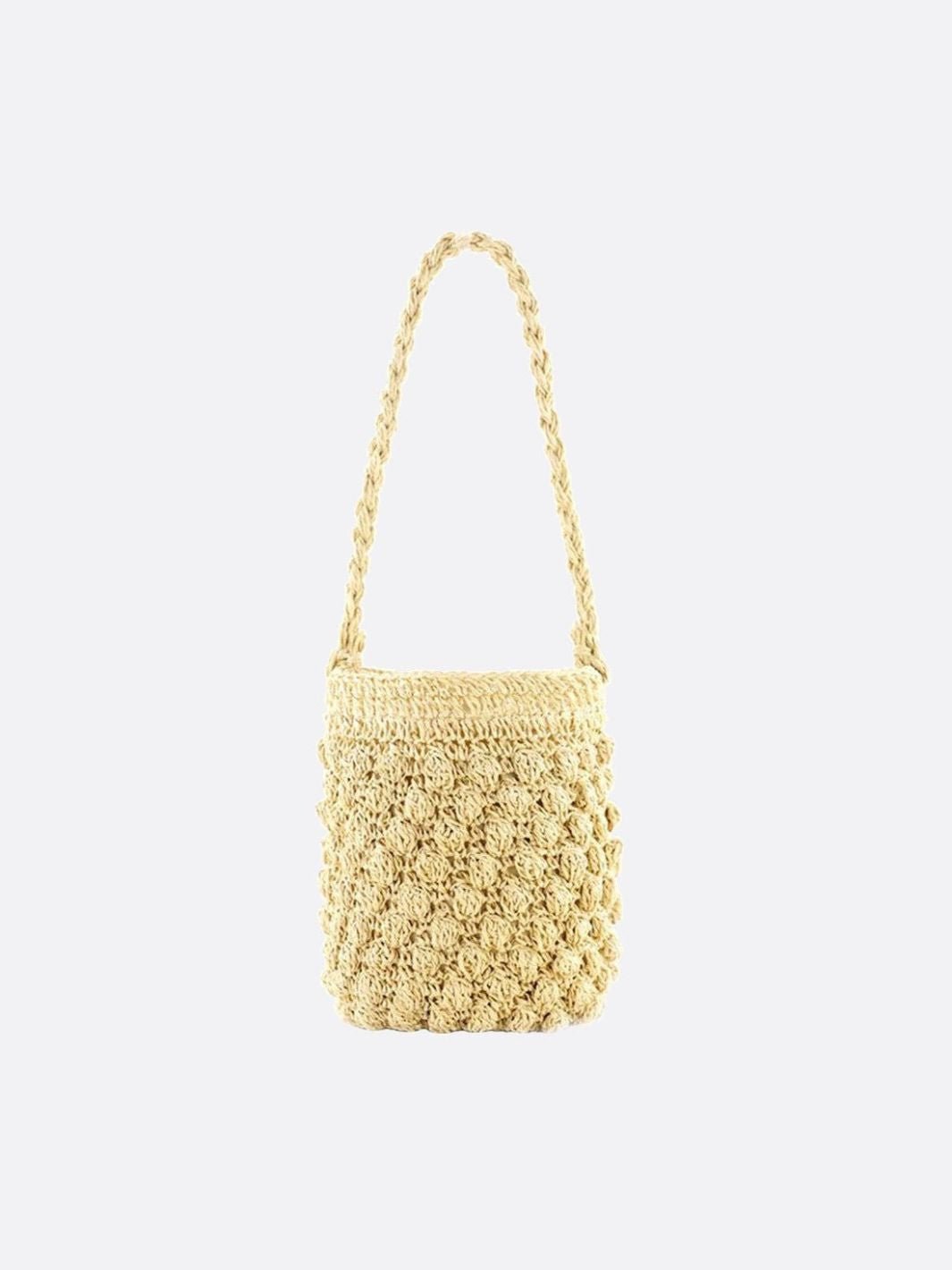 Straw handbag