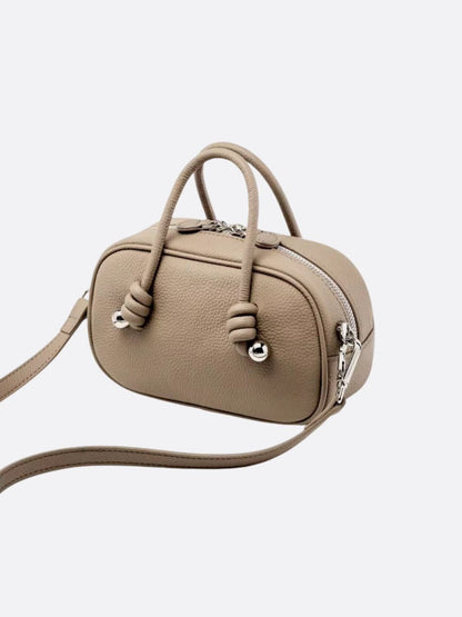 Rectangular Leather Handbag