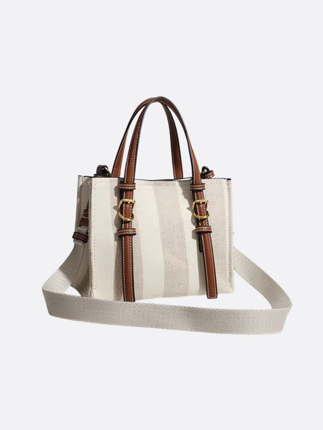 Eco-Friendly Two-Tone Handbag