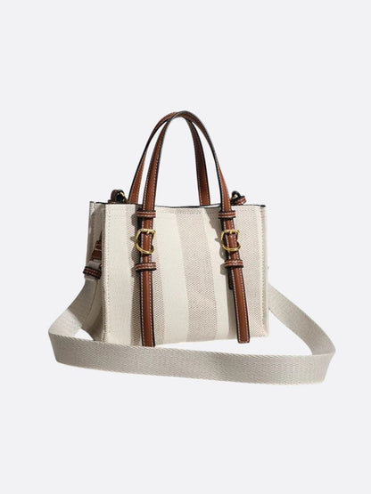 Eco-Friendly Two-Tone Handbag