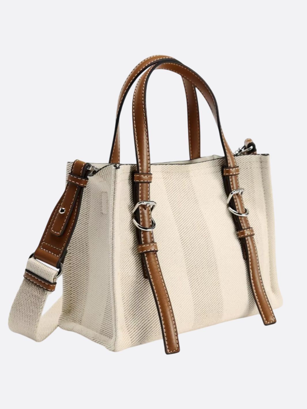 Eco-Friendly Two-Tone Handbag