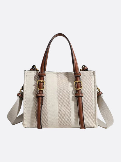 Eco-Friendly Two-Tone Handbag