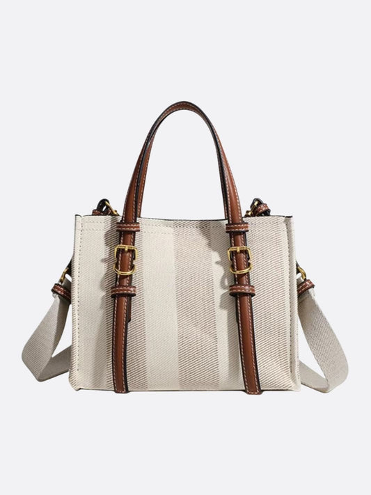 Eco-Friendly Two-Tone Handbag