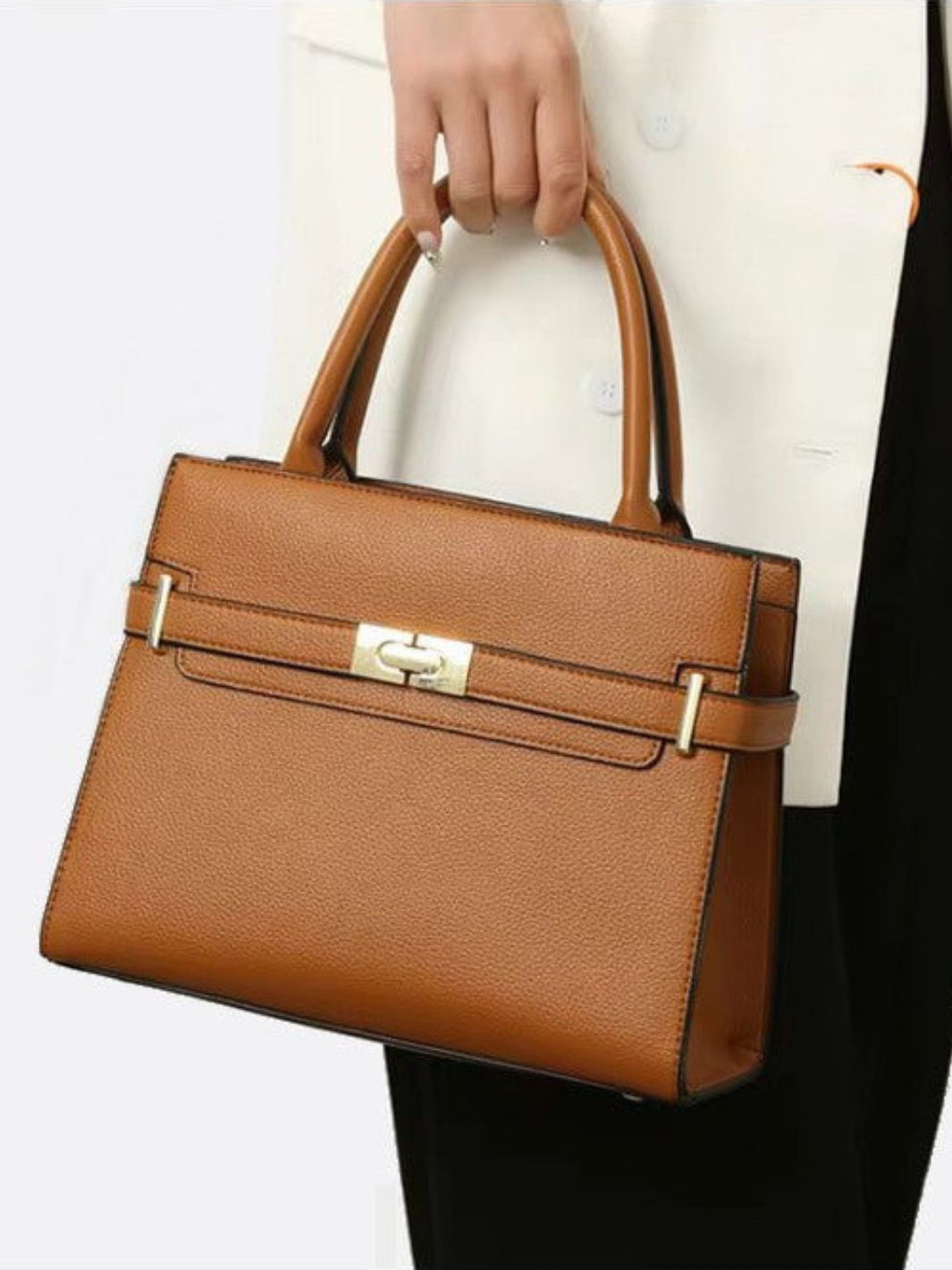 Vegan Trapeze Handbag