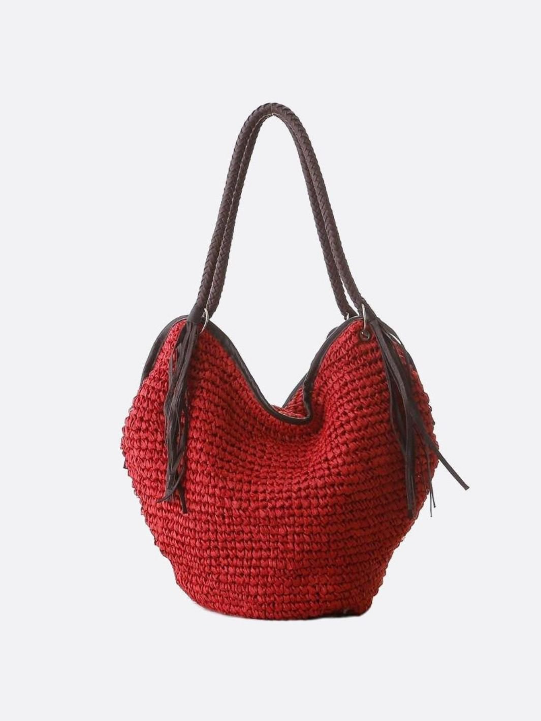 Soft straw bag