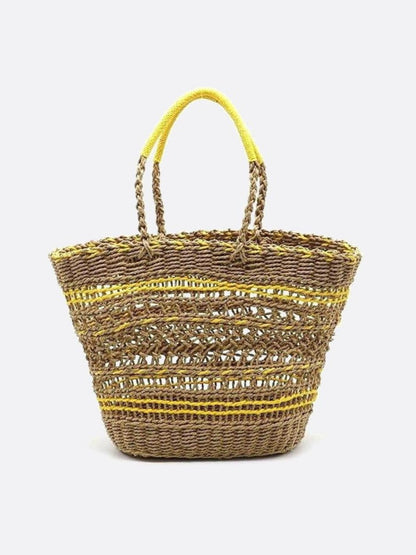 Rope basket bag