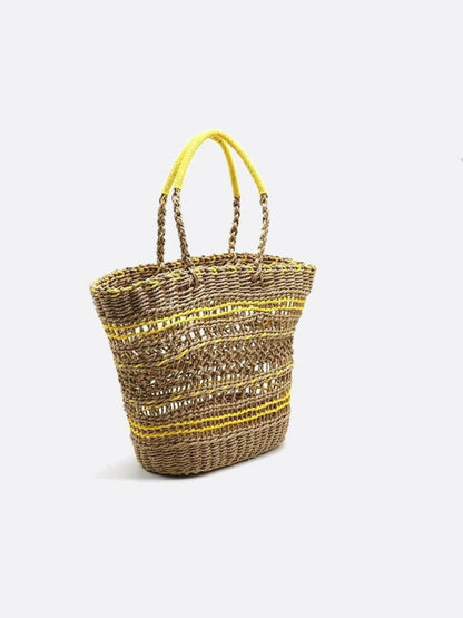 Rope basket bag
