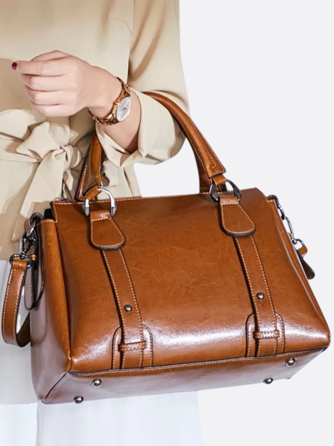 Classic Vintage Leather Bag
